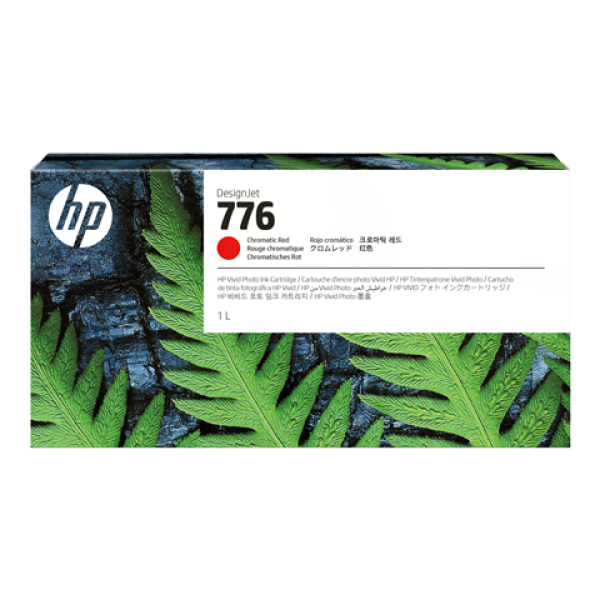 Genuine HP 776 Chromatic Red Ink Cartridge for DesignJet Z9+ Large For
