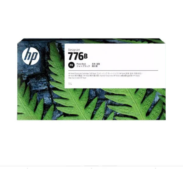 Genuine Hp 776B Photo Black Ink Cartridge For Designjet Z9 + Large Format Printer 1000Ml [1Xb16A]