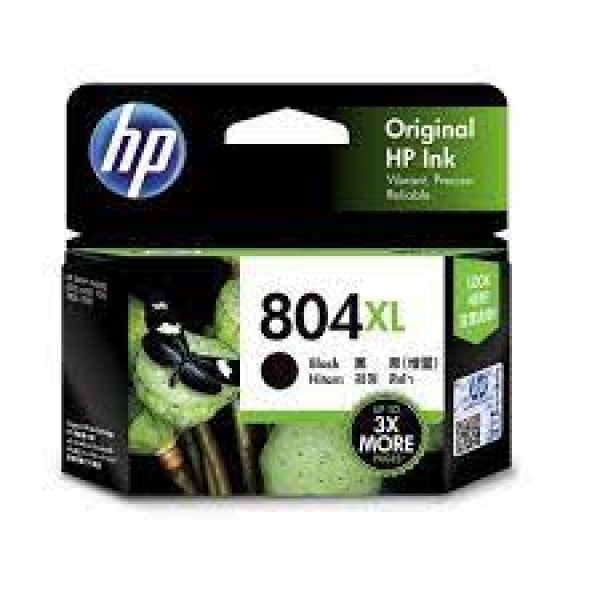 Genuine Hp #804Xl Black High Yield Ink Cartridge 600P For Envy 6220/6222/7120/7820/7920E/Tango