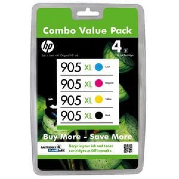 1 X Genuine Hp 905Xl Ink Cartridge Value Pack 3Gn11A -