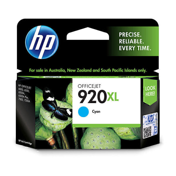 HP #920 Cyan XL Ink CD972AA CD972AA