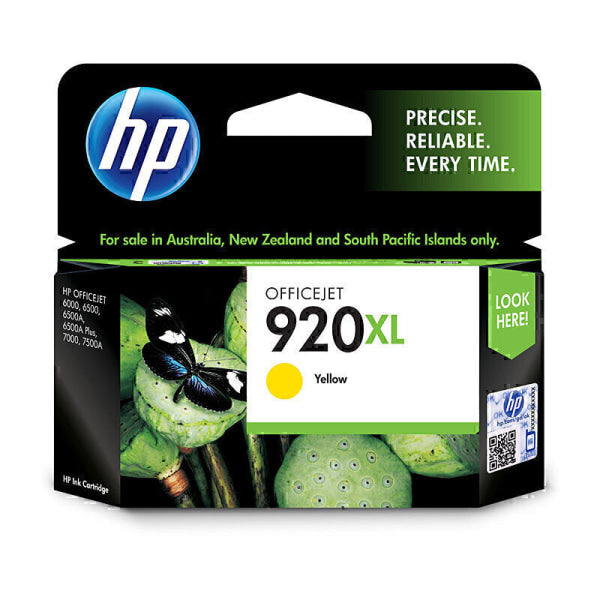 HP #920 Yellow XL Ink CD974AA CD974AA