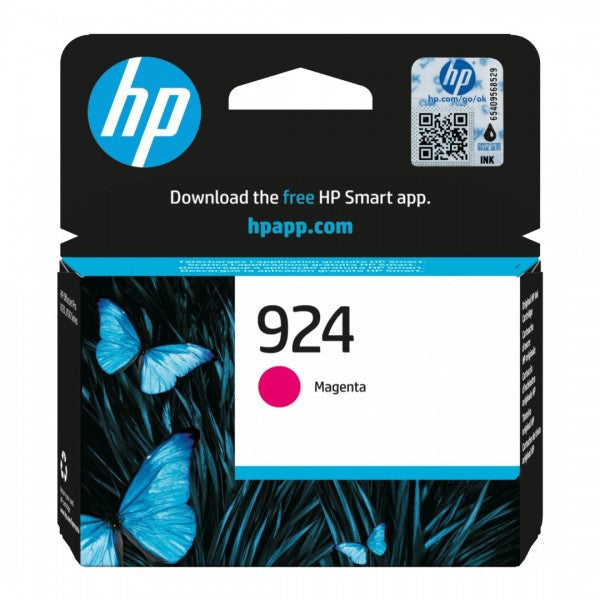 Genuine Hp #924 Magenta Ink Cartridge For Officejet Pro 8120E 8130E [4K0U4Na] -