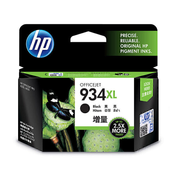 HP #934 Black XL Ink C2P23AA C2P23AA