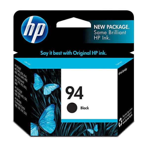 HP #94 Black Ink Cart C8765WA C8765WA