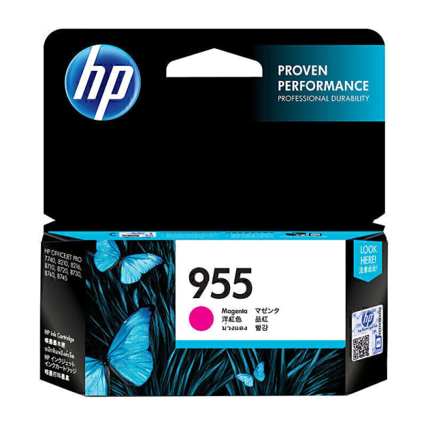 HP #955 Magenta Ink L0S54AA L0S54AA