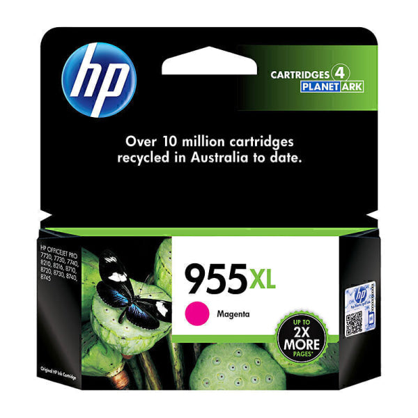 HP #955XL Magenta Ink L0S66AA L0S66AA