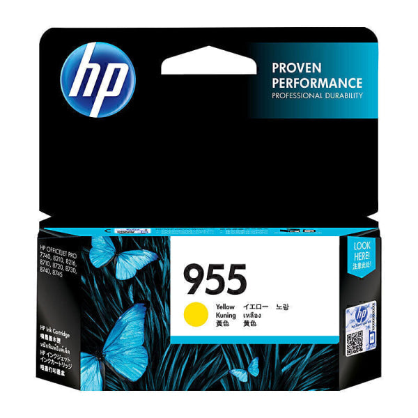 HP #955 Yellow Ink L0S57AA L0S57AA