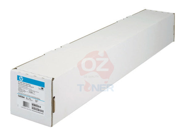 Genuine Hp A0/36 Wide Format Bright White Inkjet Paper - 914Mmx45.7M 90Gsm [C6036A]