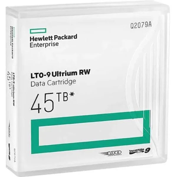 Genuine Hp Enterprise Lto-9 Ultrium 45Tb Rw Data Cartridge [Q2079A] Tape