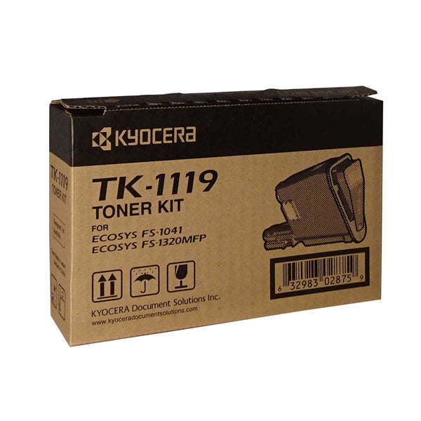 1 X Genuine Kyocera Tk-1119 Toner Cartridge Fs-1041 Fs-1320Mfp -