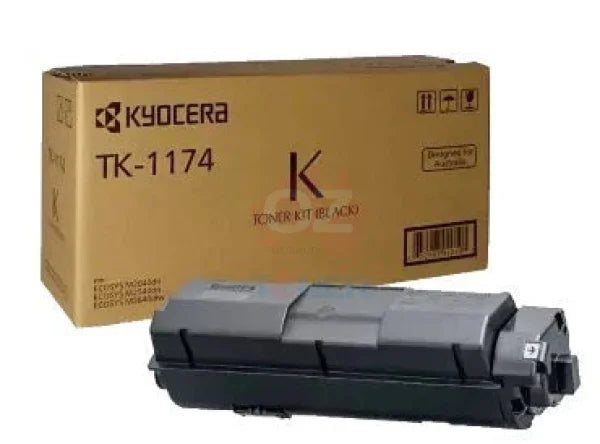 Genuine Kyocera Tk-1174 Black Toner Kit/Cartridge For M2040Dn/M2540Dn/M2640Idw (7.2K) [Tk1174K]