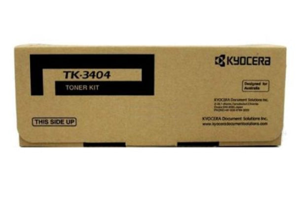 Genuine Kyocera Tk-3404 Black Toner Kit/Cartridge For Pa4500X (12.5K) Cartridge -