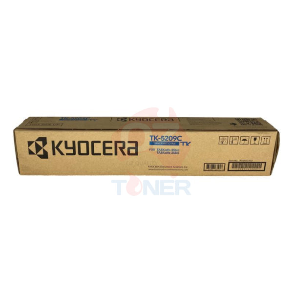 Genuine Kyocera Tk-5209 Cyan Toner Kit For Taskalfa 356Ci/358Ci (12K) [Tk5209C] Cartridge -