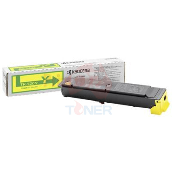 Genuine Kyocera Tk-5209 Yellow Toner Kit For Taskalfa 356Ci/358Ci (12K) [Tk5209Y] Cartridge -