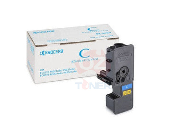Genuine Kyocera Tk-5244 Cyan Toner Cartridge For M5526/P5026 3K [Tk5244C] -