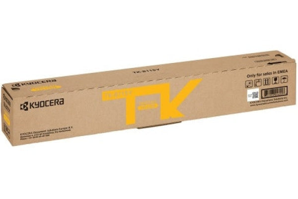 Genuine Kyocera Tk-5319 Yellow Toner Kit For Taskalfa 408Ci (15K) [Tk5319Y] Cartridge -