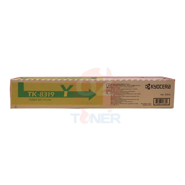 Genuine Kyocera Tk-8319 Yellow Toner Kit For Taskalfa 2550Ci (6K) [Tk8319Y] Cartridge -