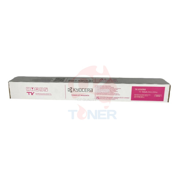 Genuine Kyocera Tk-8349 Magenta Toner Kit For Taskalfa 2552Ci/2553Ci (12K) [Tk8349M] Cartridge -
