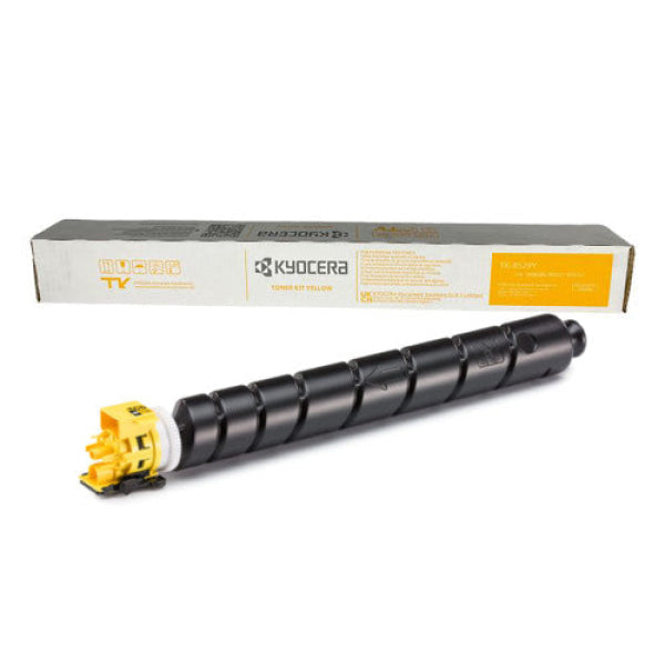 Genuine Kyocera Tk-8529 Yellow Toner For Taskalfa 4052Ci 4053Ci (20K) [Tk8529Y] Cartridge -