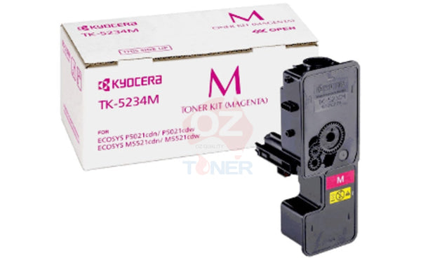 Genuine Kyocera Tk5234 Magenta Toner Cartridge For M5521Cdn/M5521Cdw/P5021 2.2K [Tk5234M] -