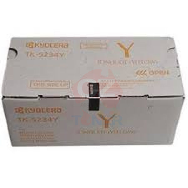 Genuine Kyocera Tk5234 Yellow Toner Cartridge For M5521Cdn/M5521Cdw/P5021 2.2K [Tk5234Y] -