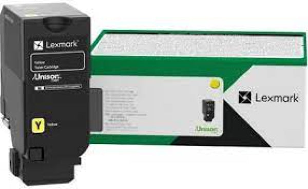 Genuine Lexmark 71C1Hy0 High Yield Yellow Toner Cartridge For Cs730 Cx730 (10.5K) -