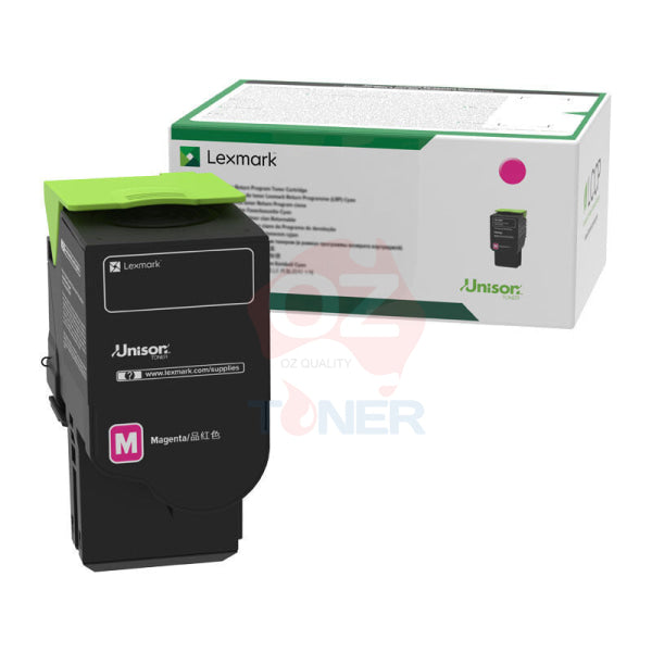 Genuine Lexmark 78C6UME Ultra HY Magenta Toner Cartridge for CS521/CS622/CX622/CX625 (7K)