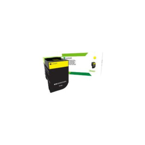 Lexmark Genuine 808SY Std Yellow Toner