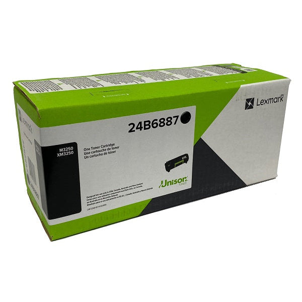 Genuine Lexmark Bsd Black Toner Cartridge For M3250 Xm3250 Printer (21K) [24B6887] -