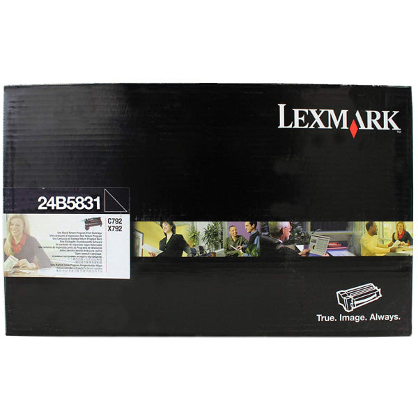 Lexmark CS796 Blk Extra High Yield Bsd Rtrn Prog Cart 20K 24B5831