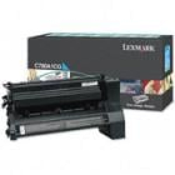 1 X Genuine Lexmark C780 Cyan Toner Cartridge Return Program -