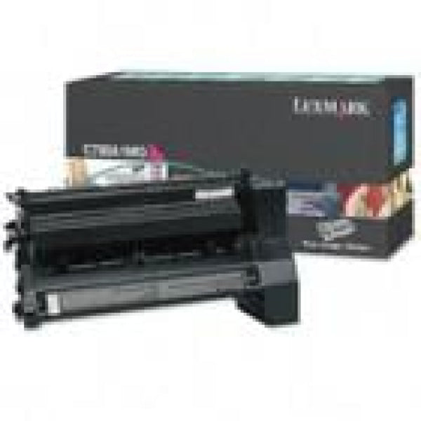 1 X Genuine Lexmark C780 Magenta Toner Cartridge Return Program -