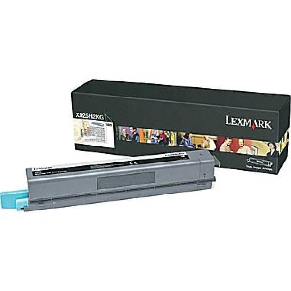 Lexmark Genuine X925H2KG Black Toner Yield 8500 Pages For X925 X925H2KG