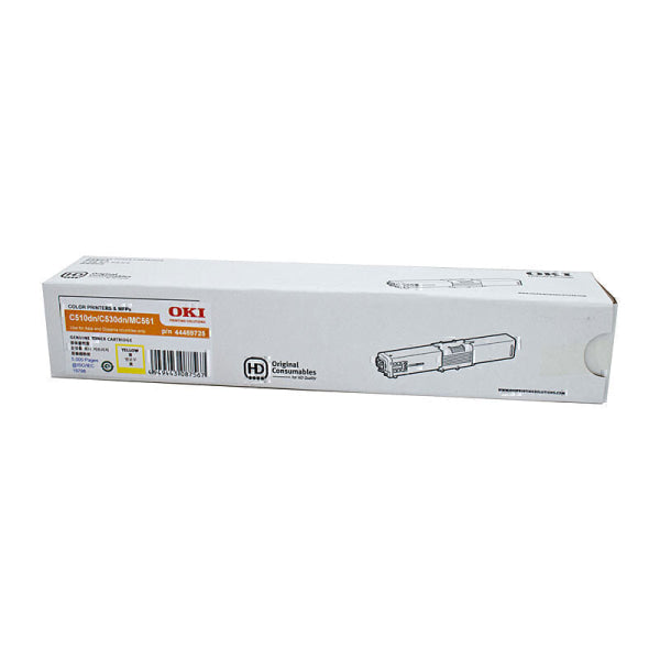 Oki C510DN Yellow Toner 44469725