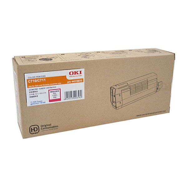 Oki C710N/C711N Magenta Toner 44318610