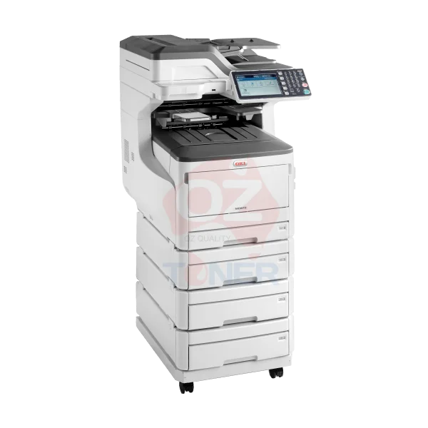 Oki Es8473Dnv A3 Colour Laser Multifunction Mfp Printer With 4X Paper Trays & Castor Base