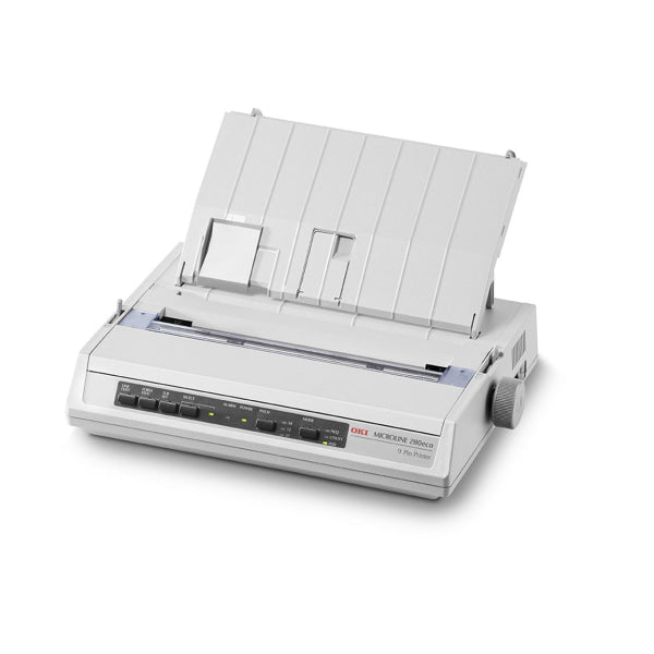 Genuine Oki Microline Ml280Eco - 9 Pin Dot Matrix Printer Ser Pn:42590059 *Damaged Box*