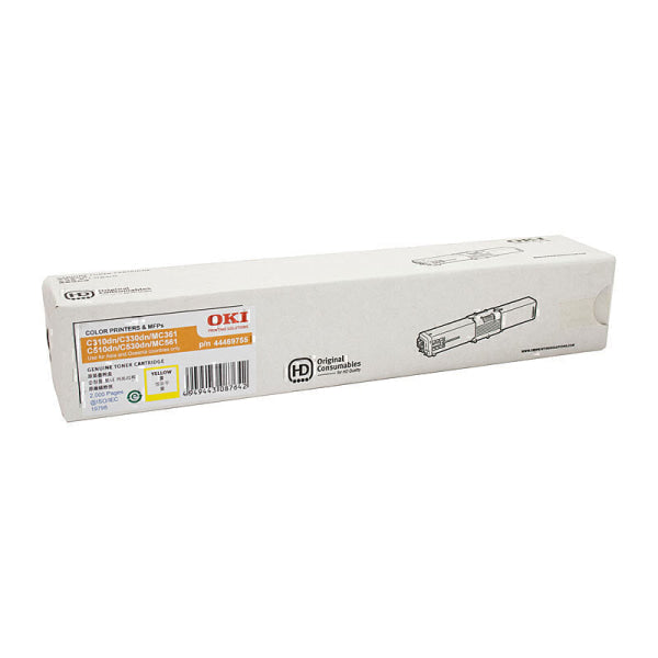 Oki C310DN Yellow Toner 44469755