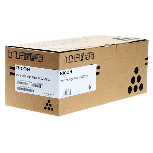 Genuine Ricoh Black Toner Cartridge 408344 Forpc301W(6.9K) -