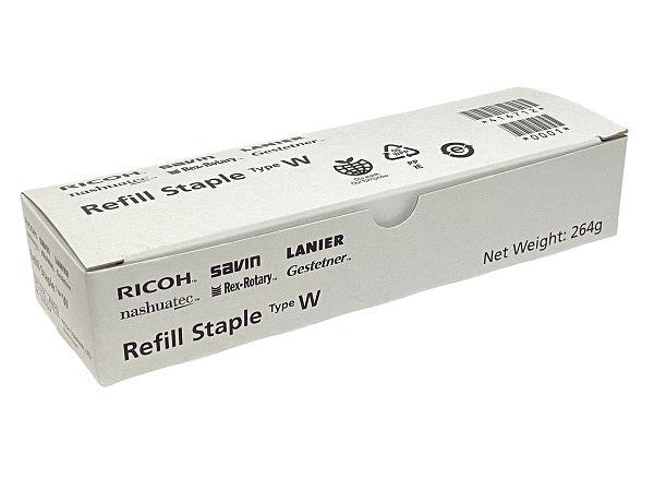 Genuine Ricoh/Lanier 416712 Staple Refill (Type W) For Mpc4503 & Mpc5503 8K Yield [Box Of 4]