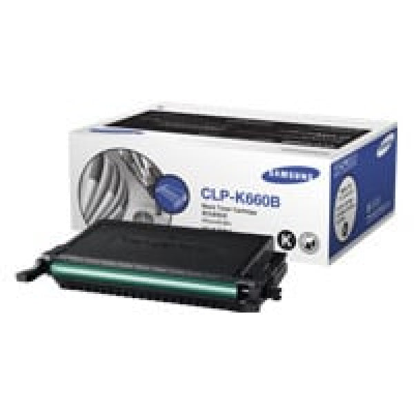 1 X Genuine Samsung Clp-610 Clp-660 Clx-6210 Clx-6240 Black Toner Cartridge Clp-K660B St907A -