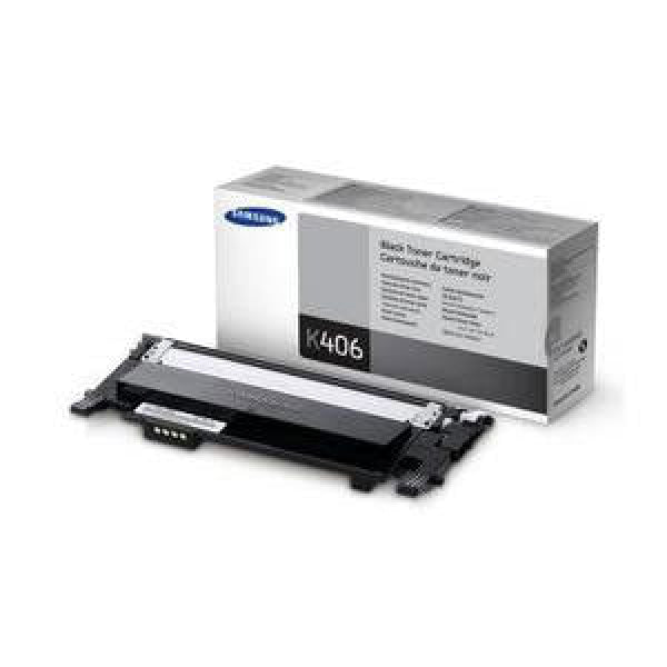 1 X Genuine Samsung Clp-360 Clp-365 Clx-3300 Clx-3305 Black Toner Cartridge Clt-K406S Su120A -