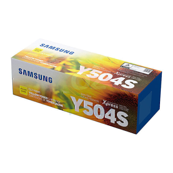 Samsung CLTY504S Yellow Toner SU504A