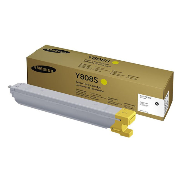 Genuine Samsung Clt-Y808S Yellow Toner Cartridge For Sl-X4220Rx/X4250Lx/X4300Lx (20K) Ss736A -