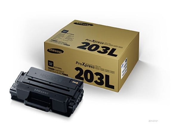 Genuine Samsung Mlt-D203L High Yield Black Toner Cartridge For Sl-M3820Dw/sl-M4020Nd/m4070Fd/m3870Fw