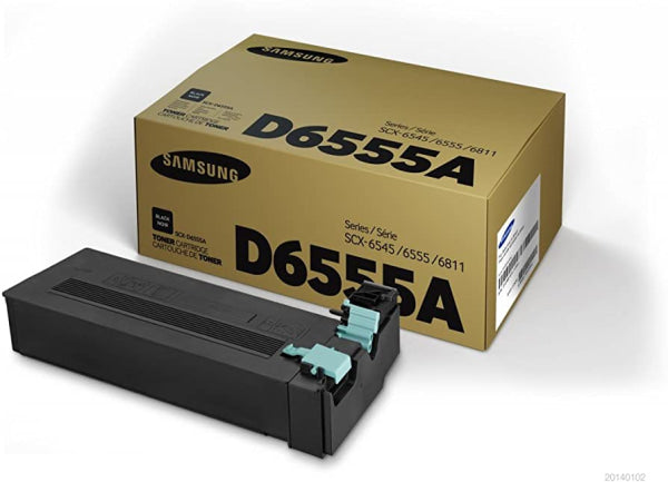 Genuine Samsung Scx-D6555A Black Toner Cartridge For Multixpress Scx6555N/Sl-M5370Lx Sv210A (25K) -