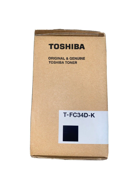 Genuine Toshiba E-Studio 347Cs 347Csi 407Cs Black Toner Cartridge 15K [Tfc34Dk] -