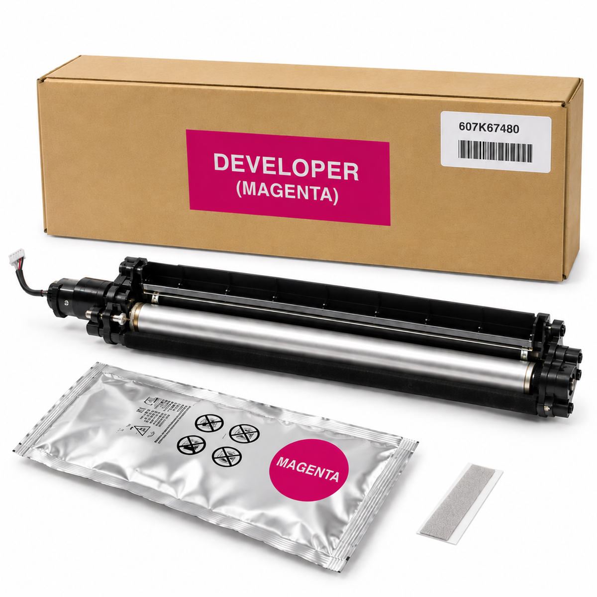 Genuine Fujifilm Apeos C2450S Magenta Developer Unit Assembly [607K67480]