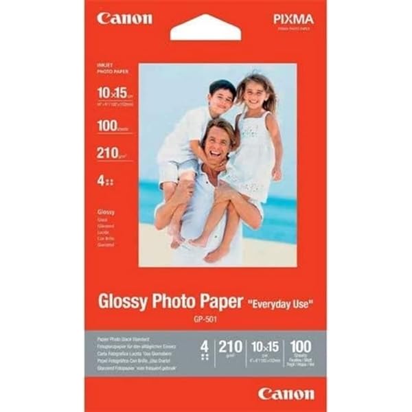 Genuine Canon PG585+CL586 Ink Cartridge Value Pack+BONUS: GP501 4x6 50 Sheets Photo Paper